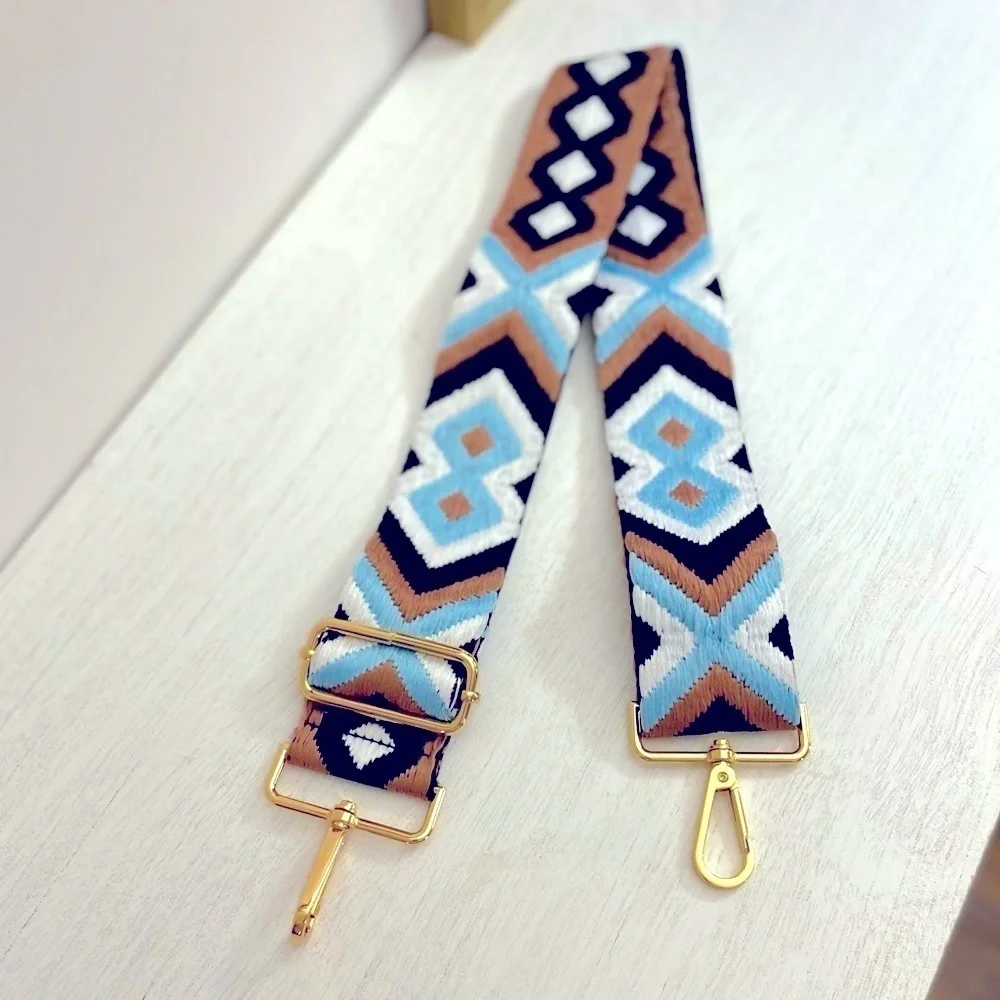 BRAND NEW! Aqua Brown Crossbody Strap💙 ~BAG NOT INCLUDED~ - Picture 1 of 8